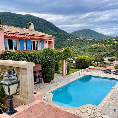 Rez-De Villa Piscine Кавалере-сюр-Мер Екстериор снимка
