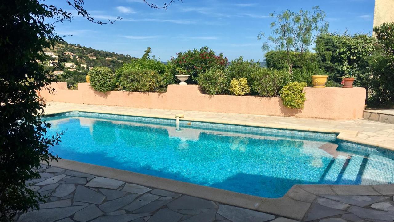 Rez-De Villa Piscine Кавалере-сюр-Мер Екстериор снимка